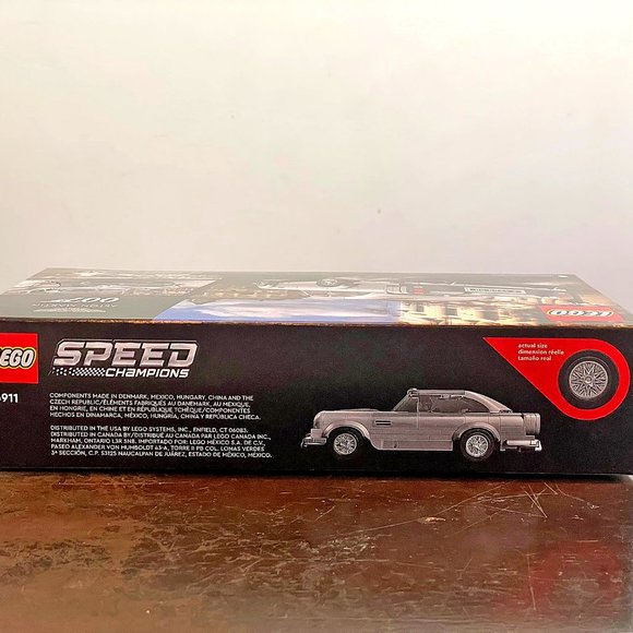 LEGO 76911 Speed Champions 007 Aston Martin DB5 James Bone 298 Pieces NIB - Picture 10 of 14
